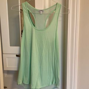 EXPRESS Women’s Mint Green Tank Top